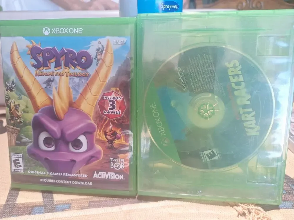 Spyro Reignited Trilogy + Nickelodeon Kart Racers Xbox One Bundle